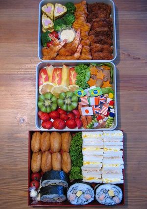 気合いが入ります！運動会弁当♪-レシピのメイン写真