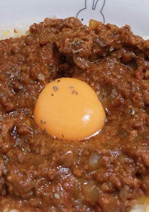 電子レンジでキーマカレー-レシピのメイン写真