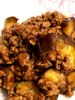 茄子の肉味噌(塩分控えめ)-レシピのメイン写真