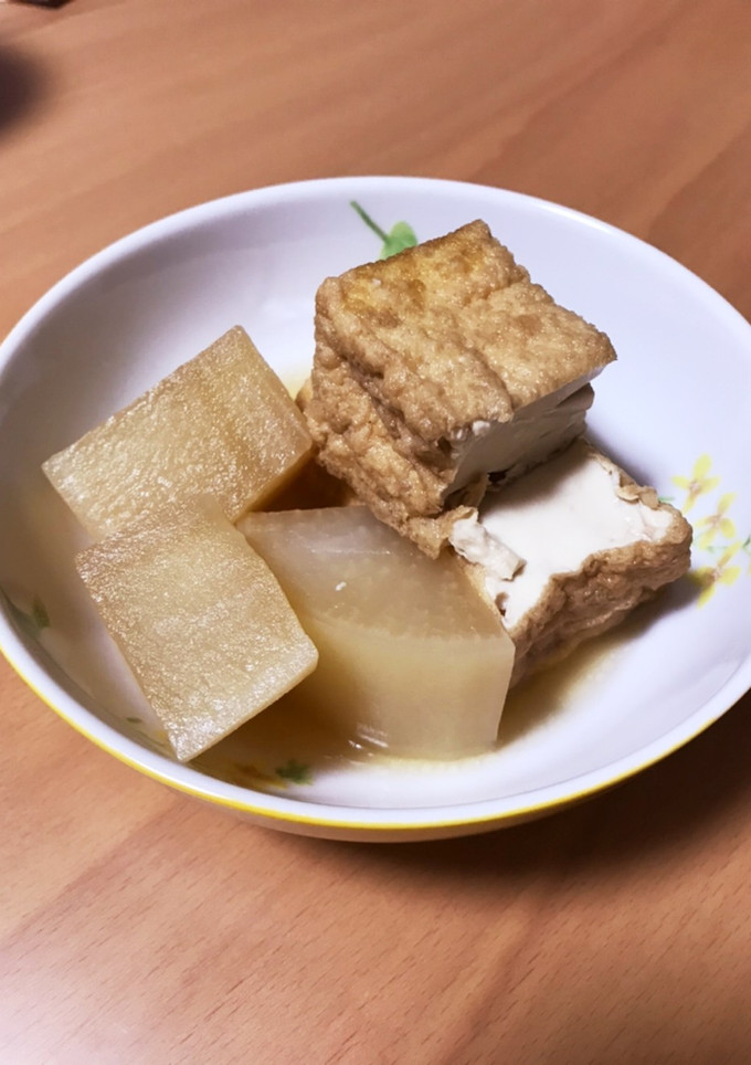 我が家の大根と厚揚げの煮物-レシピのメイン写真