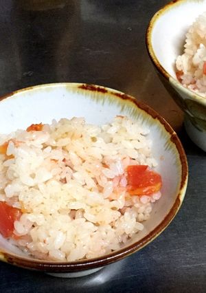 トマト農家の和風炊き込みご飯-レシピのメイン写真