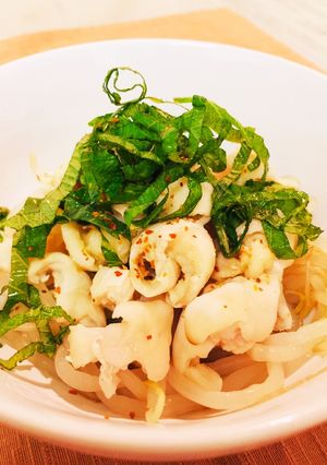 【定番】鶏皮とモヤシのポン酢和え-レシピのメイン写真
