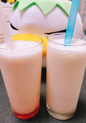 桃シェイク-レシピのメイン写真