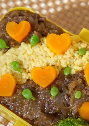 食べやすいそぼろ弁当-レシピのメイン写真