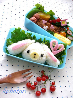 シュガーバニーズのお弁当(キャラ弁)-レシピのメイン写真