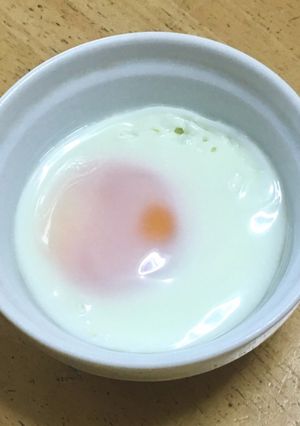 電子レンジでゆで卵風-レシピのメイン写真
