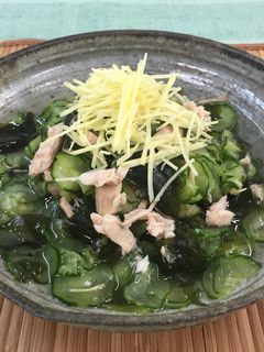 ツナの酢の物-レシピのメイン写真