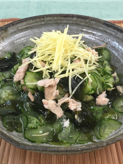 ツナの酢の物-レシピのメイン写真
