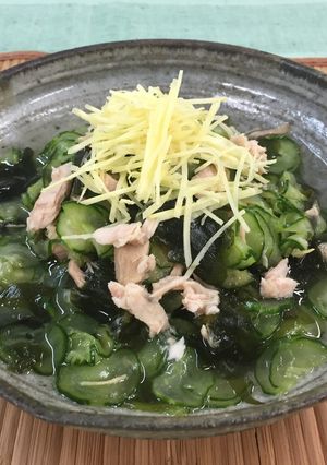 ツナの酢の物-レシピのメイン写真