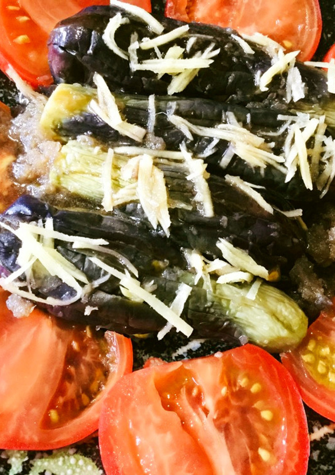 簡単時短節約レシピ♪素揚げ茄子のみぞれ煮-レシピのメイン写真
