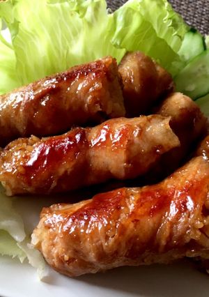 残ったご飯で肉巻きおにぎり-レシピのメイン写真