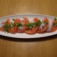 たことトマトのカルパッチョ風