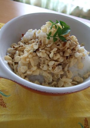 1人ご飯限定♪解毒★節約★はい♪おかゆ-レシピのメイン写真