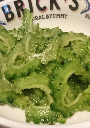 簡単★ごま油香るゴーヤのやみつきナムル-レシピのメイン写真