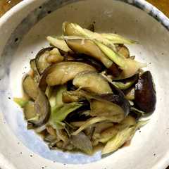 รูปของ ご飯のお供に！激ウマなすと茗荷の油炒め