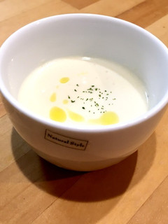 豆乳であっさり冷製豆腐ポタージュ-レシピのメイン写真