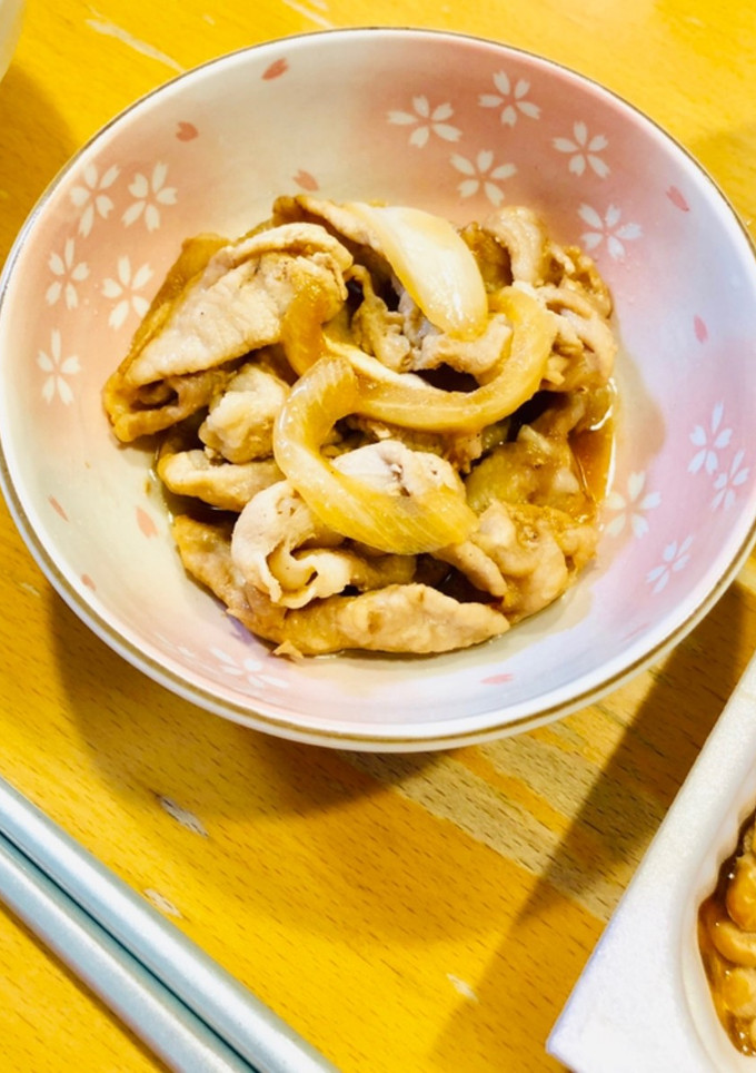 我が家の☆牛丼風？豚炒め♪-レシピのメイン写真