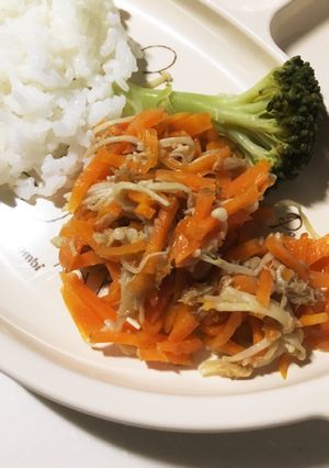 幼児食☆人参のツナ缶煮-レシピのメイン写真