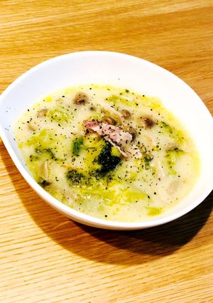 【低糖質】野菜のクリームスープ-レシピのメイン写真