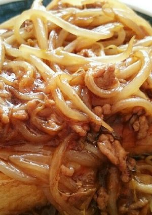 厚揚げのもやしあんかけ-レシピのメイン写真