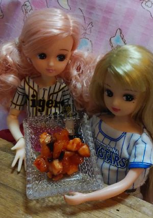 リカちゃん♡野球シリꕤタコカクテキ*.ﾟ-レシピのメイン写真