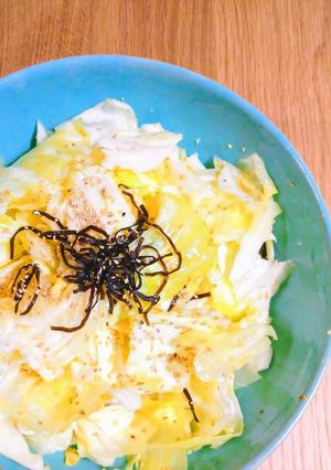 塩昆布で おつまみキャベツ-レシピのメイン写真