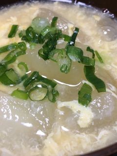 白だしで簡単冬瓜かき玉汁-レシピのメイン写真