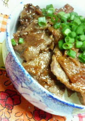 ✿単純明快❀牛肉の✿甘辛丼-レシピのメイン写真