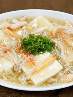 豆腐のかにあんかけ風スープ-レシピのメイン写真