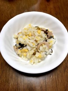 お弁当にも楽ちん!炒めずチャーハン!-レシピのメイン写真