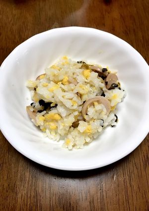 お弁当にも楽ちん！炒めずチャーハン！-レシピのメイン写真
