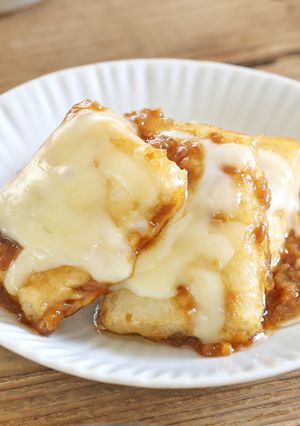 しょうゆ麹で甘辛チーズの豆腐ステーキ-レシピのメイン写真