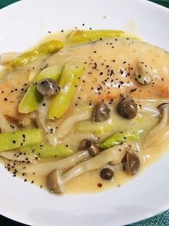 鮭のクリーム煮-レシピのメイン写真