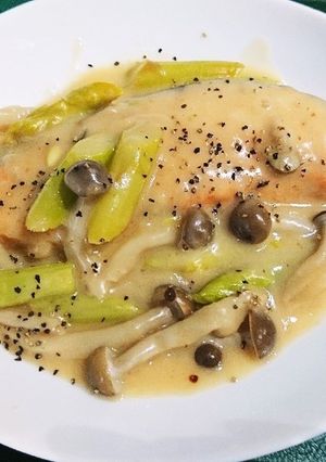 鮭のクリーム煮-レシピのメイン写真