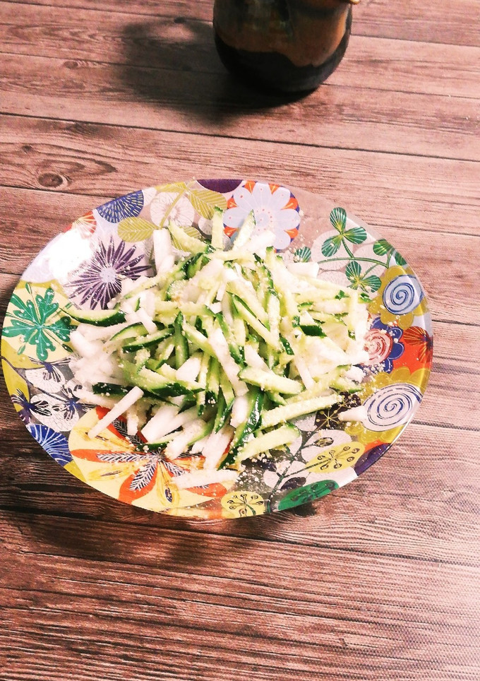 柚子香る♪きゅうりと大根のごま和え-レシピのメイン写真