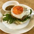 月見ベーコンバーグ