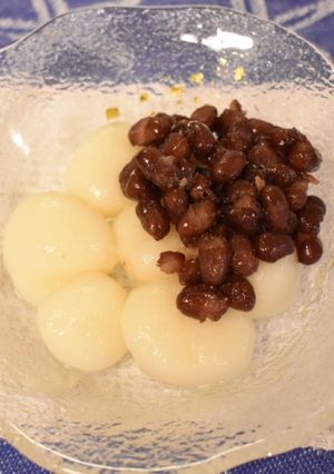 白玉ぜんざい-レシピのメイン写真