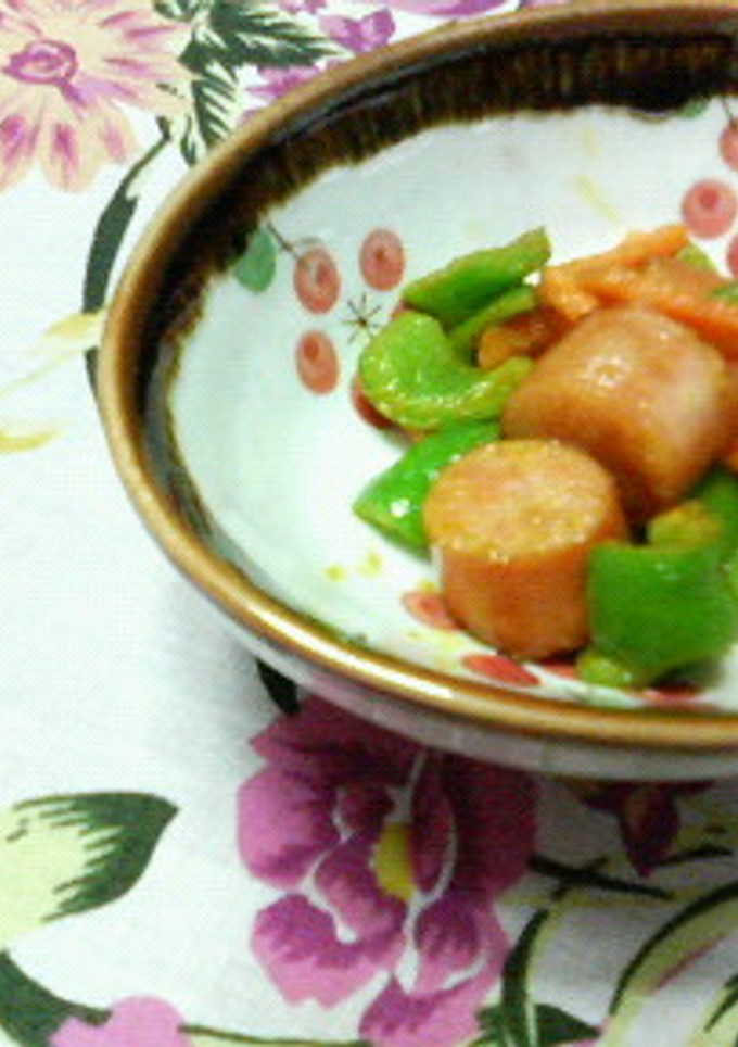 ✿ソーセージとピーマンの❀カレー炒め✿-レシピのメイン写真
