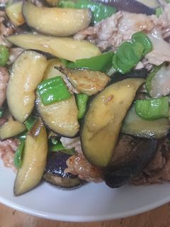 ナスと豚肉ポン酢炒め-レシピのメイン写真