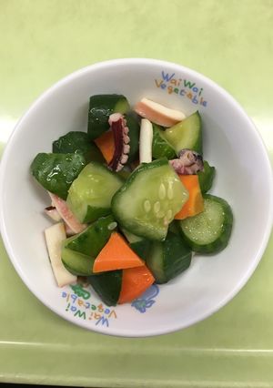 【保育園給食】きゅうりの中華風-レシピのメイン写真