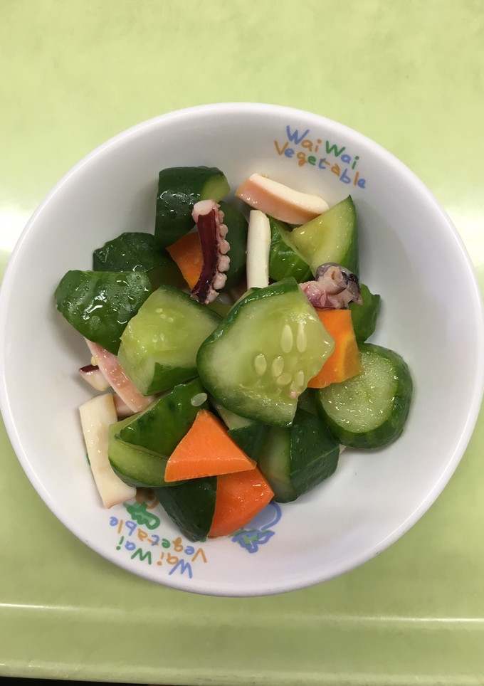 【保育園給食】きゅうりの中華風-レシピのメイン写真