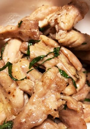 せせり つまみ 簡単 大葉 炒めるだけ-レシピのメイン写真