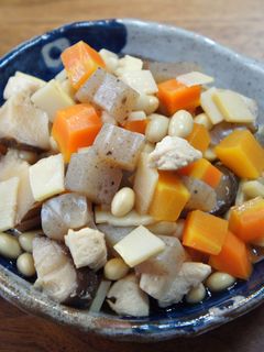 ささみ入り五目豆煮-レシピのメイン写真