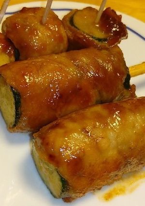 簡単メインきゅうり大量消費丸ごと肉巻き-レシピのメイン写真