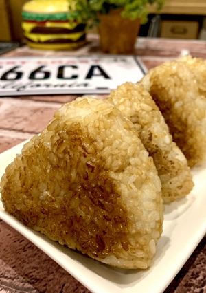 余ったご飯でバター焼きおにぎり-レシピのメイン写真