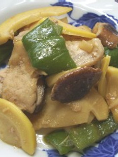 筍と豚肉の焼肉のたれ炒め♪-レシピのメイン写真