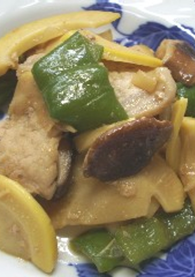 筍と豚肉の焼肉のたれ炒め♪-レシピのメイン写真