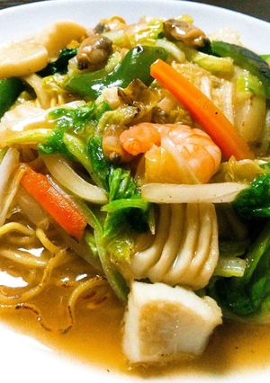 （お店・プロの味）中華あんかけ焼きそば-レシピのメイン写真