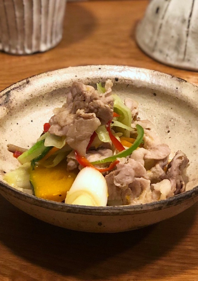 創味の塩だれと柚子胡椒の炒め物-レシピのメイン写真