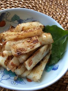 長いもの梅炒め-レシピのメイン写真